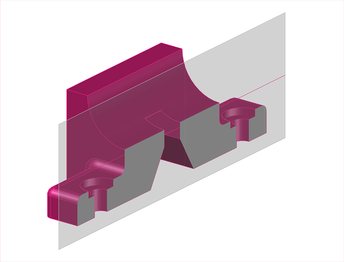 Cut through 3D Model